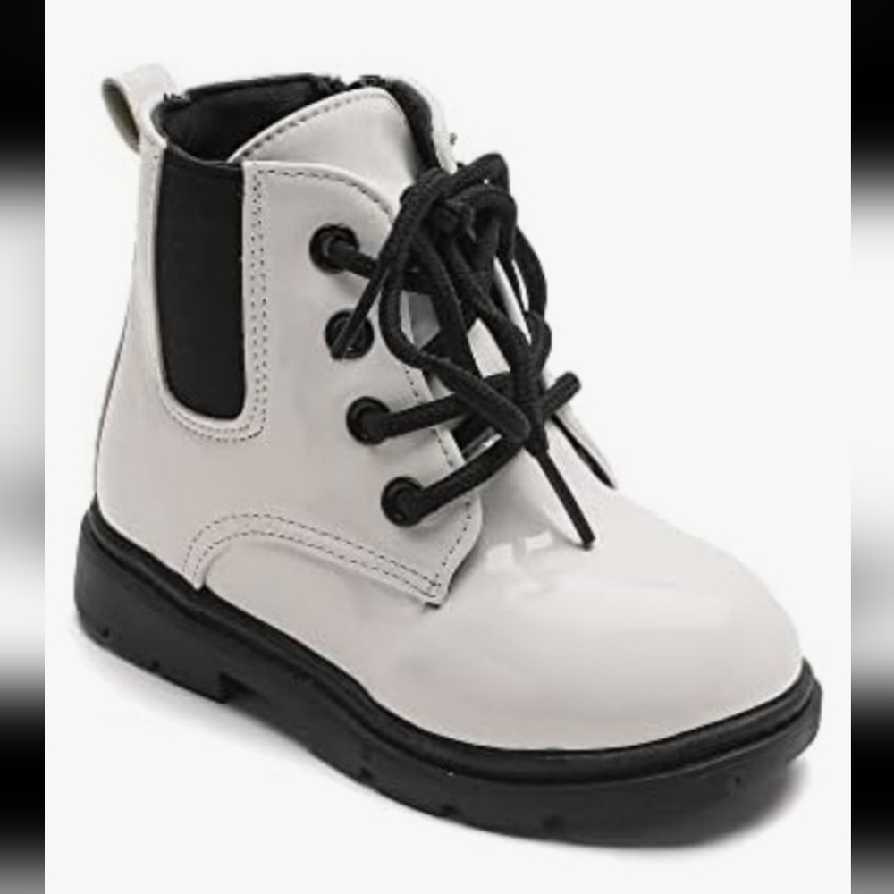Combat Style Kids Boots Sz - 10C